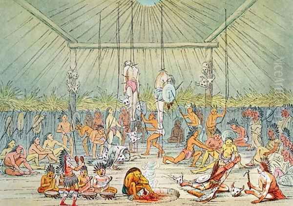Mandan ceremony - view 1