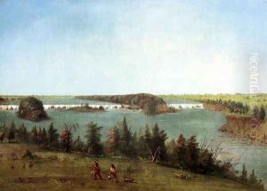 The Falls of St. Anthony by George Catlin