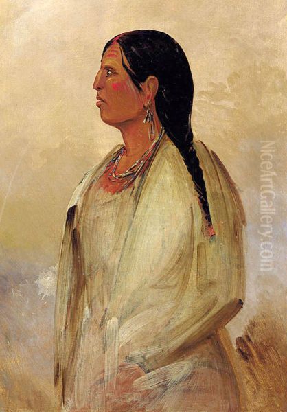 A Choctaw Woman - view 1
