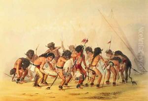 Buffalo Dance, c.1832 by George Catlin