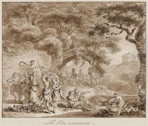 La Fete Arcadienne by Balthasar Anton Dunker