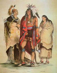 North American Indians, c.1832 by George Catlin