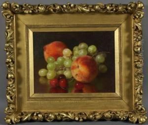 Still Life With Peaches, Cherries, And Grapes by Robert Spear Dunning