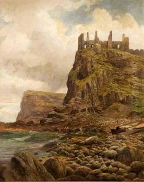 Dunluce Castle Antrim Coast - view 1