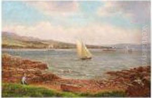 Kames Bay, Rothesay by Albert Dunnington