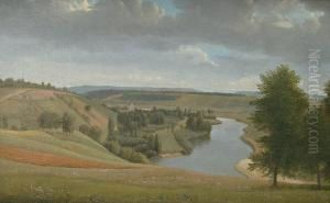 Paysage by Alexandre-Hyacinthe Dunouy