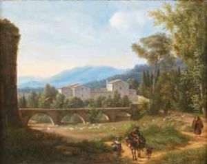 Paysans Dans La Campagne Italienne