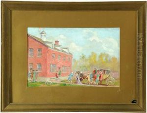 The Old Mint, Philadelphia by John Ward Dunsmore
