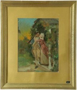 The Parting by John Ward Dunsmore