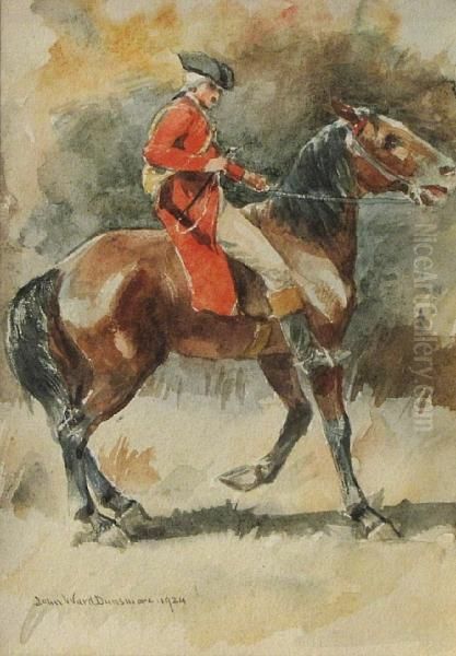 Rider On Horseback - view 1
