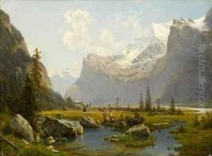 Das Gasternthal In Der Schweiz by Johannes-Bertholomaus Dutntze