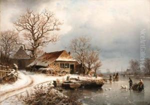 A Frozen Winter Landscape