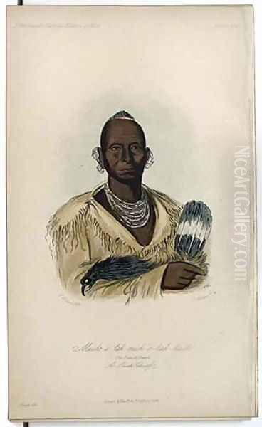 Muck-a-tak-mish-o-kah-kaik, a Sauk Chief - view 1
