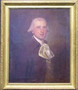 Portrait Of A Man In A Brown Coat