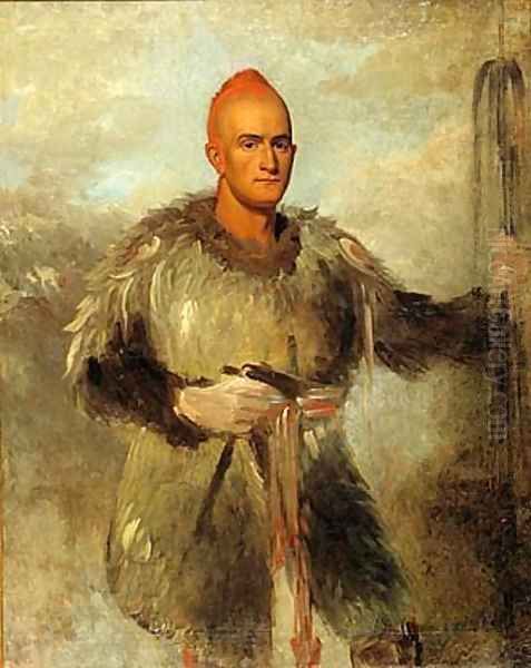 Theodore Burr Catlin in Indian Costume 1838 - view 1