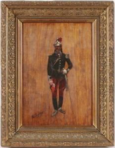 Le Cuirassier by Henri-Louis Dupray