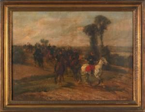 French Calvary Scene by Henri-Louis Dupray