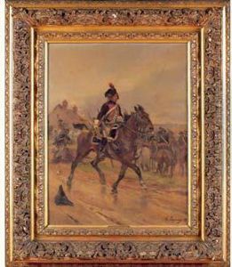 Le Trophee Du Vainqueur by Henri-Louis Dupray