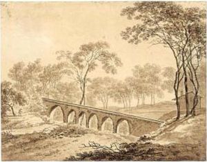 Landscape With A Bridge Near Sala Baganza Landscape With A Bridge Near Sala Baganza