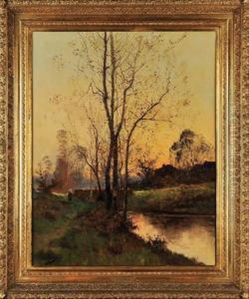 Paisagem Com Ponte E Figura - view 1