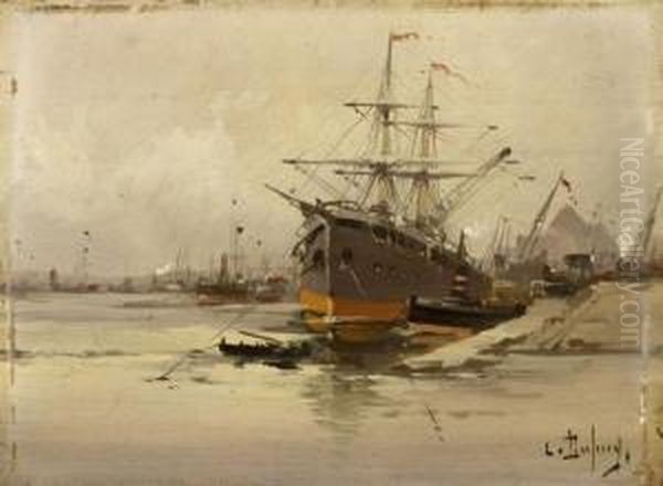 A Boat In Harbour - view 1