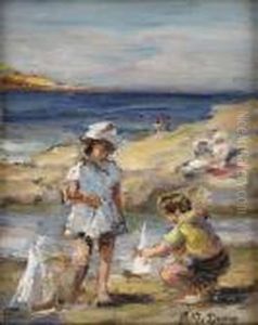 At The Beach by Paul Michel Dupuy