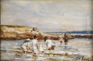 Wading In The Water by Paul Michel Dupuy