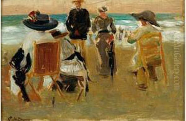 Femmes Sur La Plage - view 1