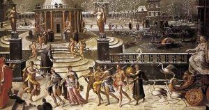 The Triumph of Winter c. 1568 by Antoine Caron
