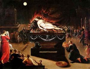 Apotheosis of Semele by Antoine Caron