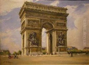 L'arc De Triomphe by Paul Michel Dupuy