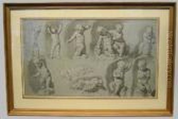Studies Of Putti - view 1