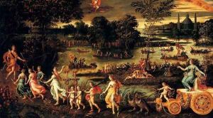 An Allegory Of The Triumph Of Summer by Antoine Caron
