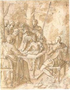 The young King learning the Arts by Antoine Caron