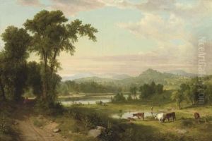 Pastoral Landscape by Asher Brown Durand
