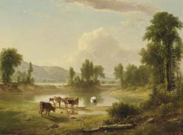 View Of Esopus Creek, Ulster County, New York - view 1