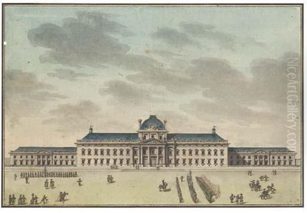 Inscrit '2e Vue De L'ecole Militaire' - view 1