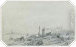 Durand Brager - Vue De Sebastopol by Jean Baptiste Henri Durand-Brager
