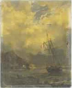 Marine by Jean Baptiste Henri Durand-Brager