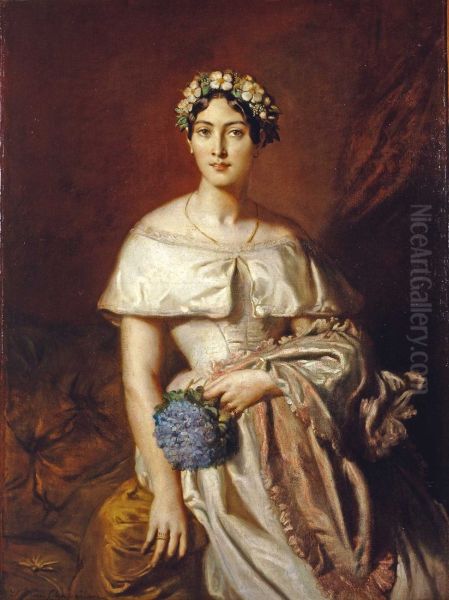 Mademoiselle Marie-Therese de Cabarrus, 1848 - view 1