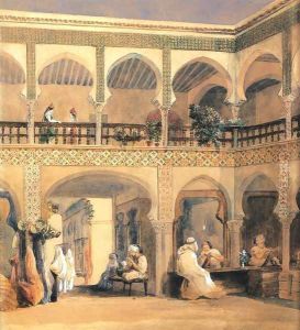 Bazaar In Orleans by Theodore Chasseriau