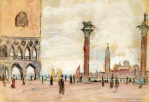 Venise by Eugene Antoine Durenne