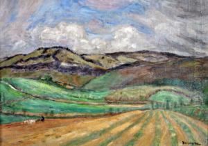 Les Champs by Eugene Antoine Durenne