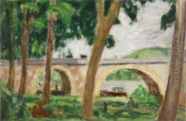 Le Pont A Vernon - view 1
