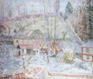 Pejzaz Z Domem, 1922 R. Pejzaz Z Domem, 1922 R.