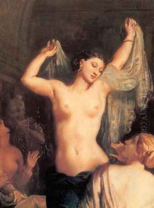 The Tepidarium [detail] by Theodore Chasseriau