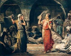 Dance of the Handkerchiefs, 1849