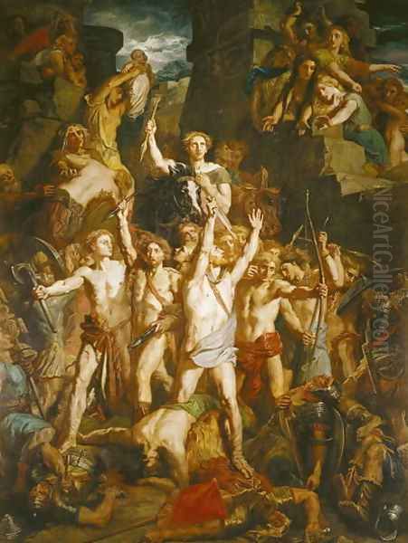 The Defence of Gaul, 1855 - view 1