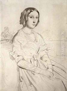 Portrait of a Young Woman, 1841 by Theodore Chasseriau