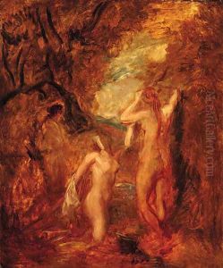 Baigneuses by Theodore Chasseriau